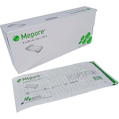 Mepore Sterile Absorbent Dressings 9 x 25cm x30 Wounds Cuts Tattoos 671200