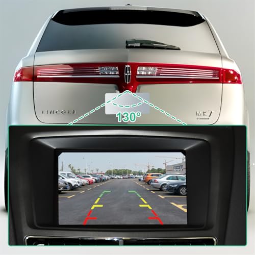 Image of EE9Z-19G490-A Backup Rear Camera Replacement for Lincoln MKT 2013-2019, OE Cam Replaces EE9Z-19G490-A DE9Z-19G490-A DE9Z19G490A EE9Z19G490A by GreenYi