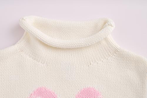 Mud Pie Kids Children's Bow Rollneck Sweater2