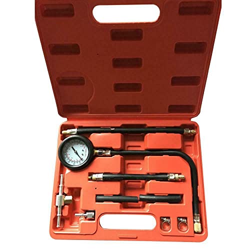 Fuel Injection Pump Injector Tester Test Pressure Gauge Gasoline Car Truck Tool