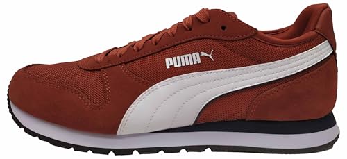 Puma Zapatillas Unisex St Miler, Burdeos, Rojo y Blanco, Azul Marino, Talla 44.5 EU, Bordeaux Red Puma White New Navy, 44.5 EU