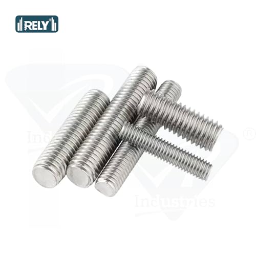 Image of Rely⇒VP INDUSTRIES (Pcs-25) M6x25 Stainless Steel Threaded Stud