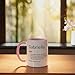 Gabriella Is Kind Hearted Funny Name Definition Gabriella Ceramic Mug, Pink/White