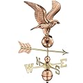 Good Directions American Eagle Weathervane, Pure Copper