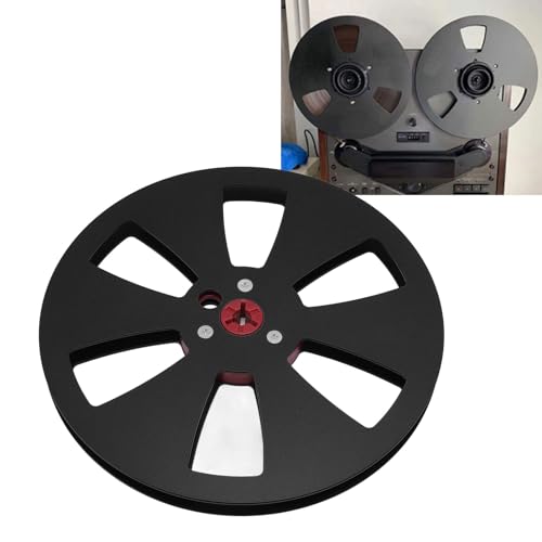Bobine de ruban adhésif vide 6,35 mm en aluminium pour studio audio et écoute salon