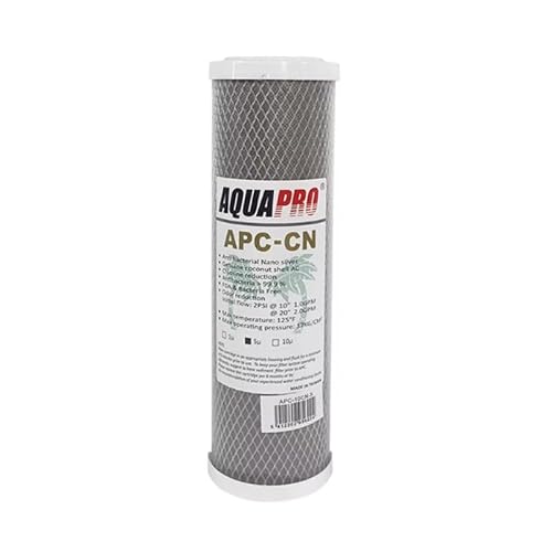 Filtre à Eau Charbon Argent Anti Bactérien