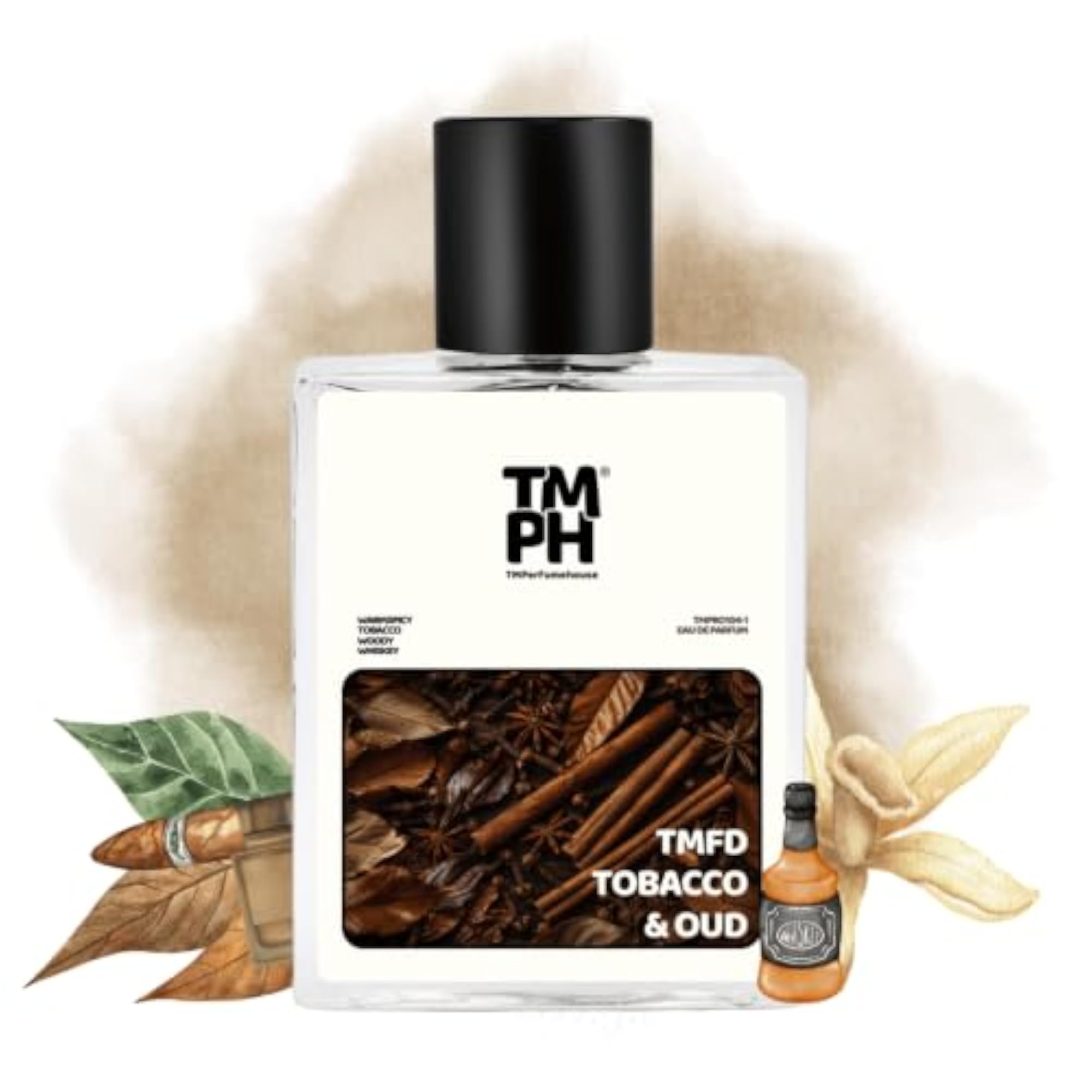 Tmfd Tobacco & Oud EDP for Men, Luxury Gift