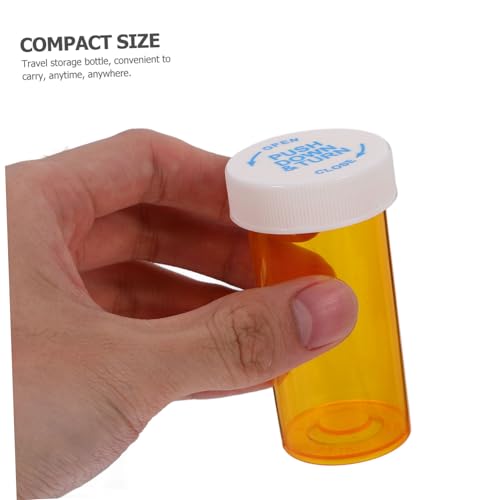 Botellas de medicamentos de viaje Cabilock contra la humedad en las pastillas 4
