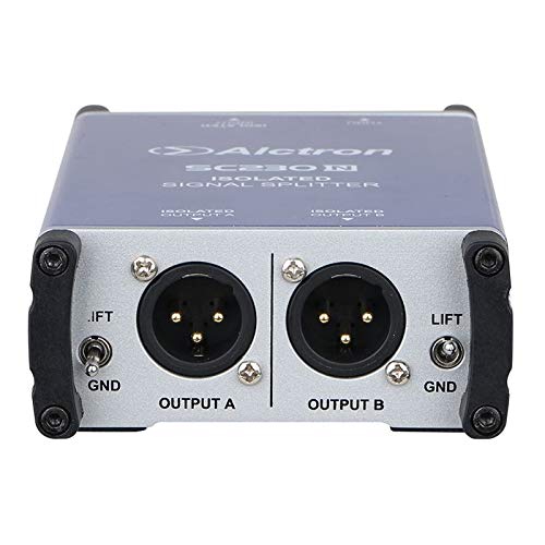 Sc230 N Professional di Box Micro Splitter Split A mâle Micro XLR d'entrée vers 2 sortie XLR