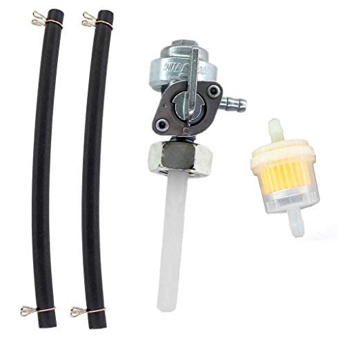 HURI Petrol Tap Fuel Filter Hose for Einhell RT-PG 2500, RT-PG 3250, SE 5500, STE 2500, RT-PG 5500D Kingcraft Holzer Generator Fuel Tap Fuel Valve Switch Fuel Line