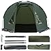 Magic3org Carp Fishing Bivvy Tent 1-2 Man Easy Install Windbreak Lightweight Day Shelter from Rain with Ground Sheet Carry Bag for All Weather Fishing Trip