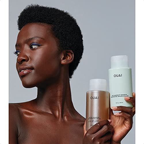 Ouai Anti-Dandruff Shampoo - Gentle Hair Cleanser With Salicylic Acid For Flaky & Dry Scalp - Reduces Itching, Redness & Irritation - 10 Fl Oz #TOP5