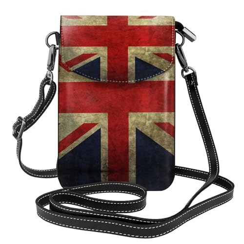 Sac à bandoulière de voyage en cuir noir pour smartphone et usage quotidien