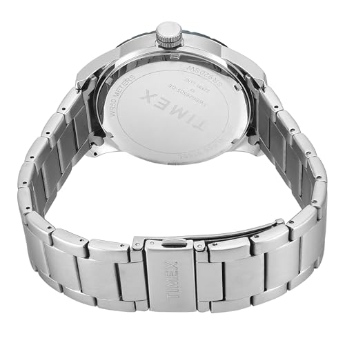 Image of TIMEX Silver-Tone Round Dial Analog Men's Watch - TWEG28505