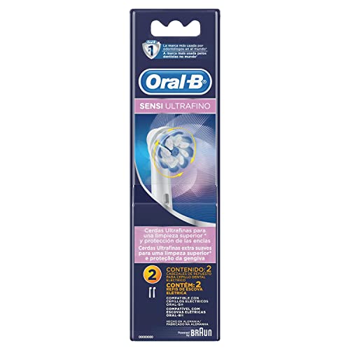Oral-B Refis PRO SERIES Sensitive Clean, para Escova de Dentes Elétrica Oral-B, 100% gengiva mais sa