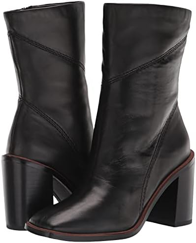 Franco Sarto Womens Stevie Mid Calf Boot Black Leather 7 M | Image 6