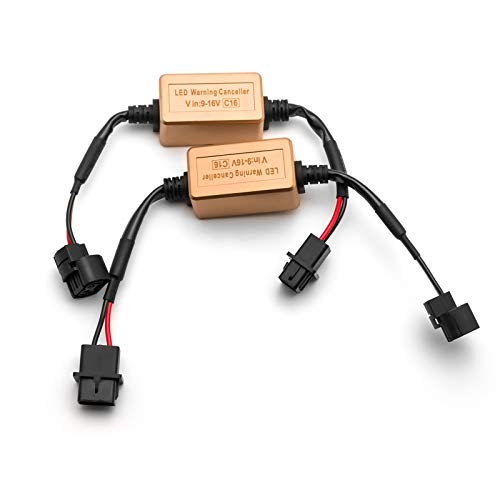 Kit LED error canceler 2pcs 5202 H16 para luces de niebla miniatura 1