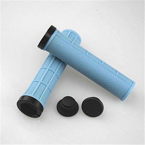 Preisvergleich Produktbild Fahrradlenker für Mountainbike, einseitig verriegelbar, Fahrradzubehör, mehrfarbig 5.1*0.9IN / 130*22.2mm blau