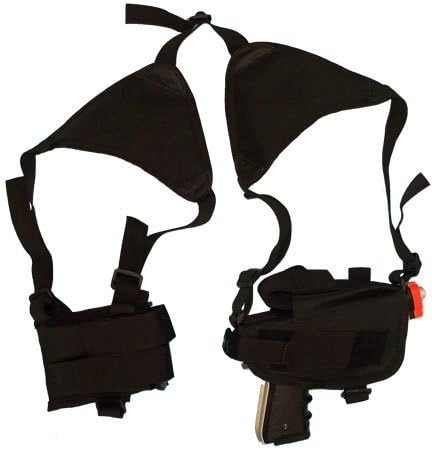 Generic Tactical Cross Draw Shoulder Holster--BLACK