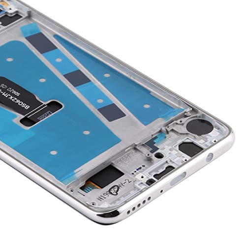 Écran LCD pour Huawei P30 Lite avec vitre tactile et châssis assemblé blanc version 4G RAM