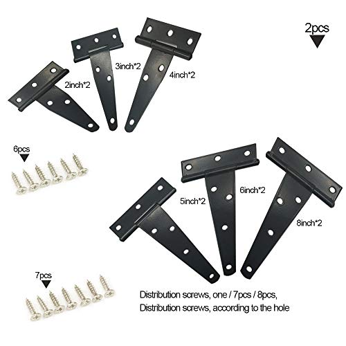 KINDOYO Cerniere Hardware - Cerniere a T per