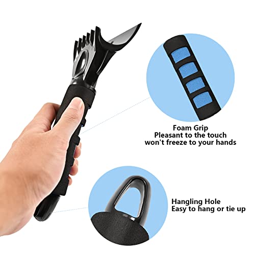 ANLINKIN Two Pack Ice Scrapers with Foam Handles #TOP27