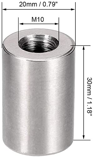 Barra Filettata RS PRO In Acciaio Dolce Zincato, M10, L. 30mm | RS - Foto 4