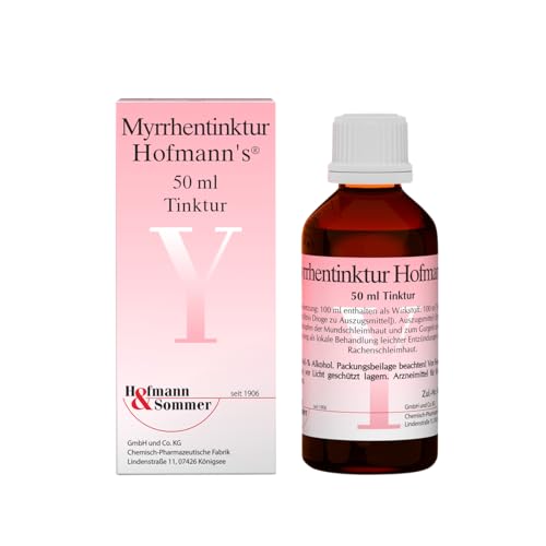 Myrrhentinktur Hofmann\'s pflanzliches Mund- und Rachentherapeutikum 50 ml Myrrhentinktur Hofmann\'s pflanzliches Mund- und Rachentherapeutikum 50 ml