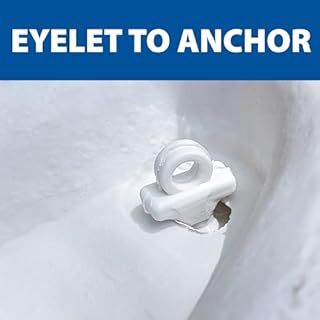 The Pond Guy Floating Swan Decoy Pair, Realistic Swimming Sculpture, Deterrent for Waterfowl like Geese, Ducks, & Wild Birds, For Pond, Lake, & Pool Use, Anchor with Weights or Lawn Decoration, 1 Pair