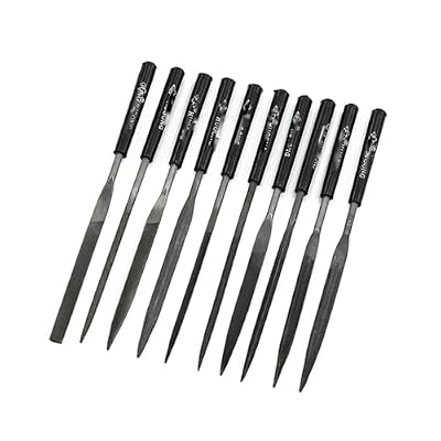 10 Piece Guitar Nut File Set Repair Tool 150 * 240 * 30mm Guitar Tool Kit
