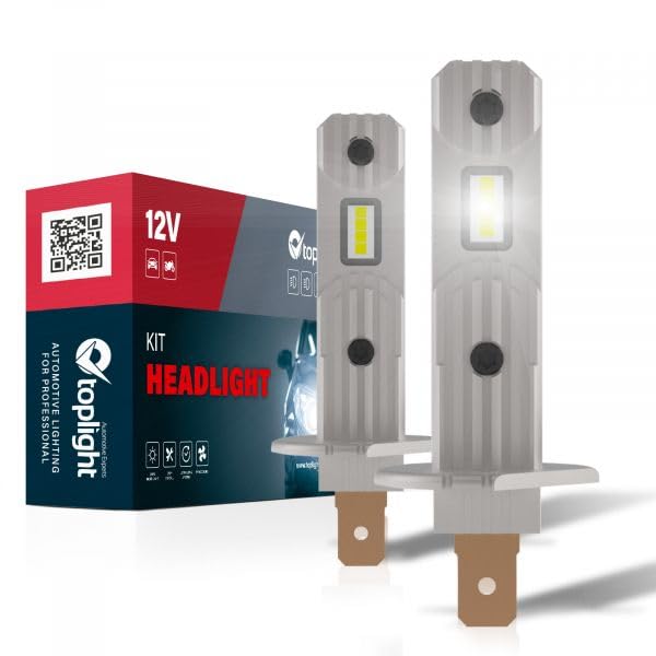 KIT LED H1 TOPLIGHT HEADLIGHT SIMPLY OE FIT 417581 (2 PEZZI)