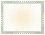 Great Papers! Westminster Green Metallic and Gold Foil Certificates, 8.5