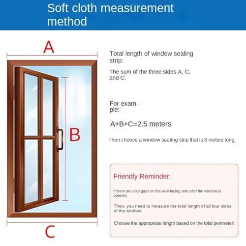 Kit portátil de sellado de ventanas para aire acondicionado móvil y hogar 6
