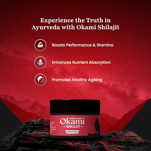 Image of Wellcore Creatine (33 Servings, Tropical Tango) + Okami Shilajit Resin (20g) | Power & Stamina Booster | Lab Tested | For Men & Women