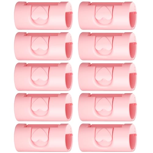 Tofficu Clips de Fijación para Sábanas y Edredones, 10 Piezas en Abs, Diseño Compacto y Práctico, Sujeta el Edredón Firmemente, Obsequio Adecuado para Bebés y Casa Nueva