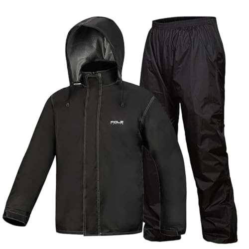 Lixada Regenanzug Wasserdicht Radfahren Regenschutz Jacke & Hose Unisex Wandern Regenmantel Hose Regenbekleidung f&uuml;r Motorrad Angeln