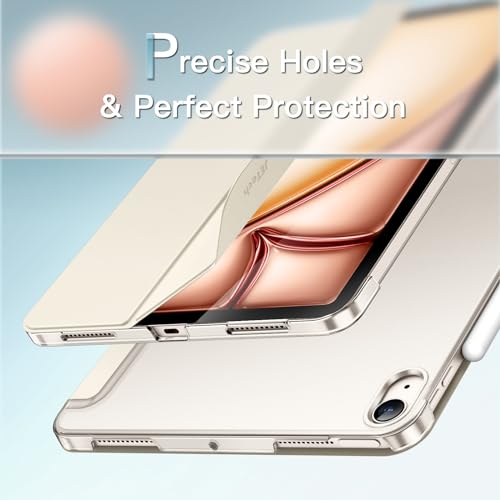 Image of JETech Case for iPad Air 11 inch M4 /M3 /M2 & Air 5 /4 10.9 inch, Starlight