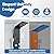 ROVOGO Unibody Shower Panel Tower with 4 Modes (Rainfall Shower, Body Jets, Handheld and Tub Spout), No Battery Needed Led Lights and Temp Display, 304 Stainless Steel Shower Column, Black