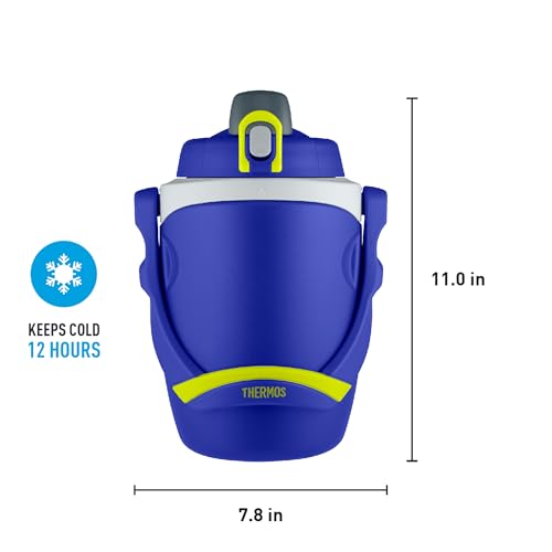 Image of Thermos 64 Ounce Foam Insulated Hydration Bottle, Blue