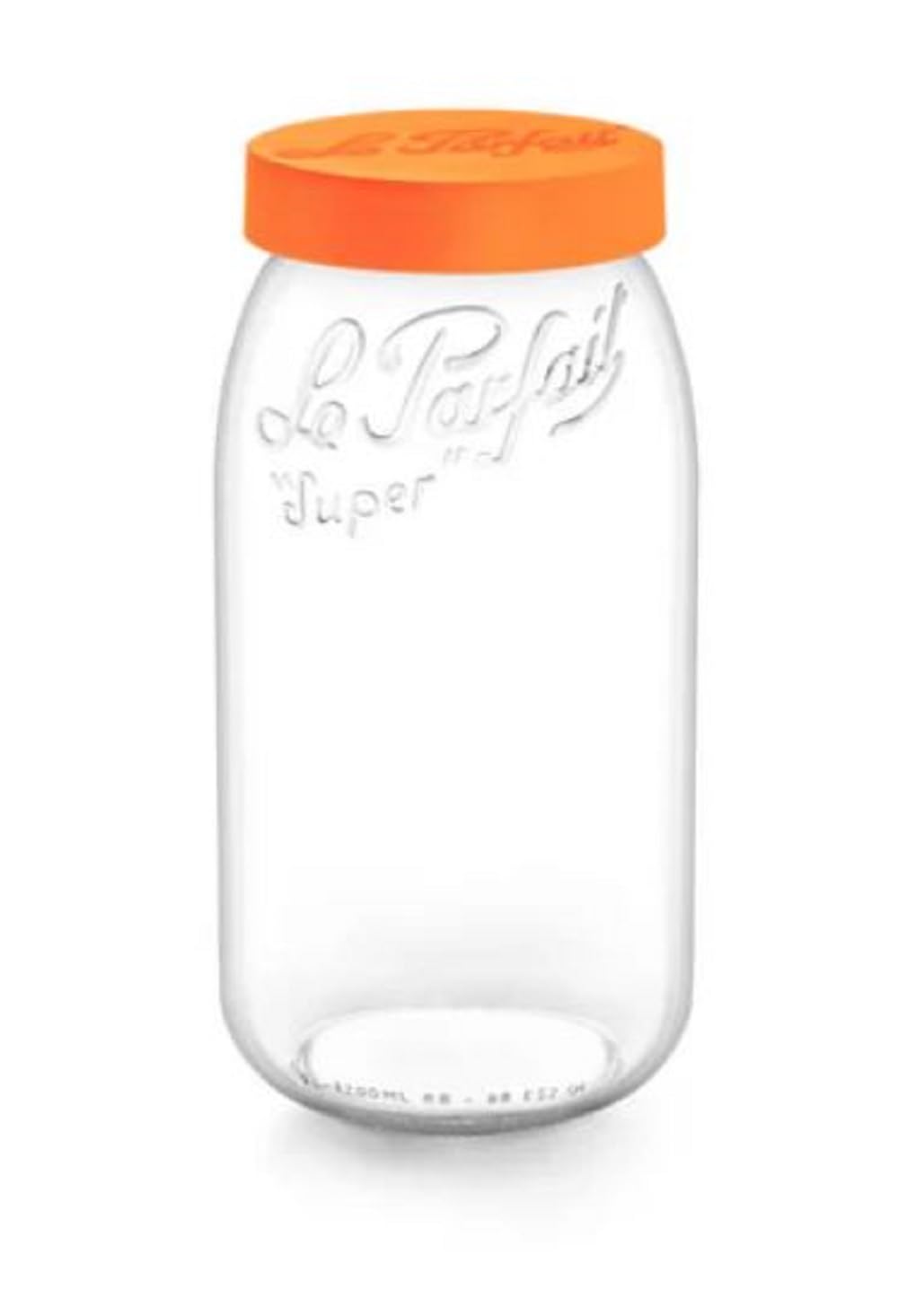 BOCAL SUPER VIS COUVERCLE ORANGE 3L