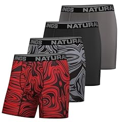 B1: 4 Pack Athletic Boxer Briefs
