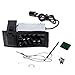ZUXOCY Guitar Pickup 4 Band Guitar Preamp Amplifier Equalizers Tuner Guitar Piezo Pickup Equalizers for Guitar Part