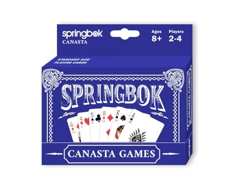 Canasta Springbok Standard Index Juego de Cartas