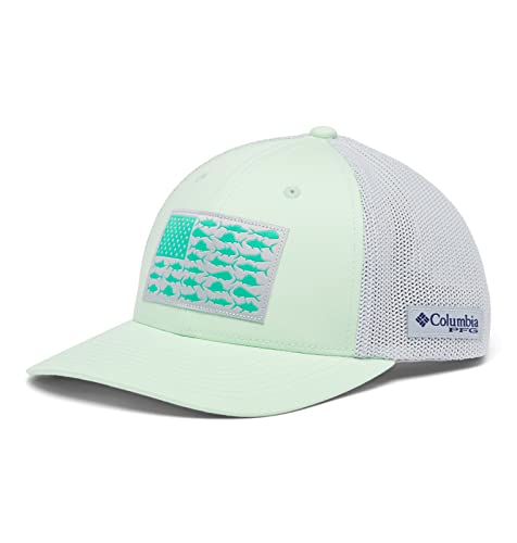 Image of Columbia Unisex Adult PFG Logo Mesh Ball Cap
