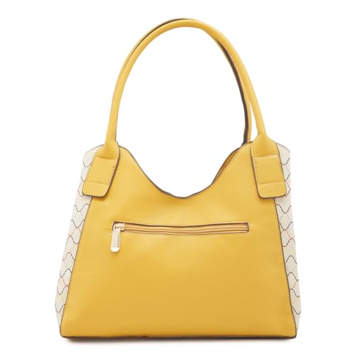 Image of Caprese Shane Hobo Bag, Medium | Stylish Shoulder Bag for Women With Shoulder Strap, Back Zip & Secure Zip Closure | Ideal for Office, Daily Use & Travel