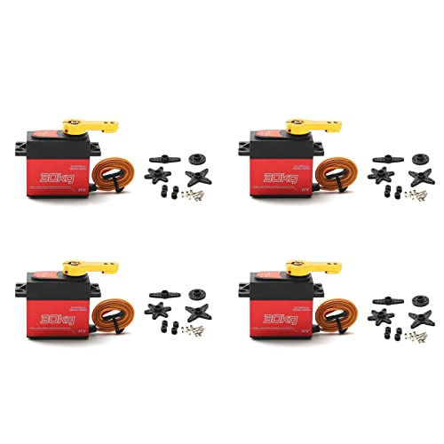 Servo numérique anti-casse 30kg engrenage acier inoxydable pour direction voiture RC