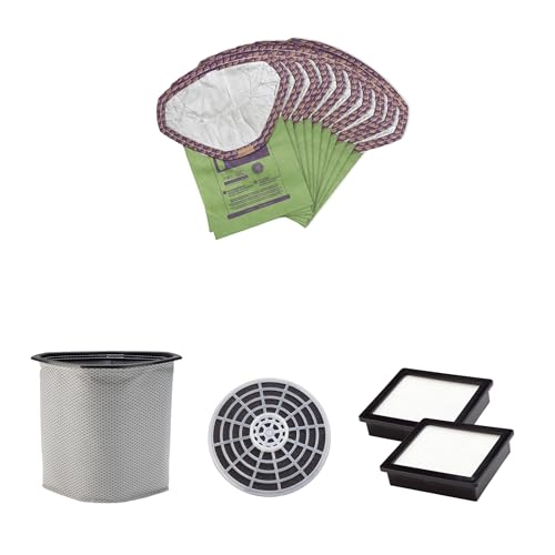 ProTeam Super Coach Pro 6 Commercial Backpack Vacuum Filter Maintenance Kit, Reduce Wear/Tear and Keep Your Vacuum Performing Optimally by Replacing All Filters Regularly - Complete Set