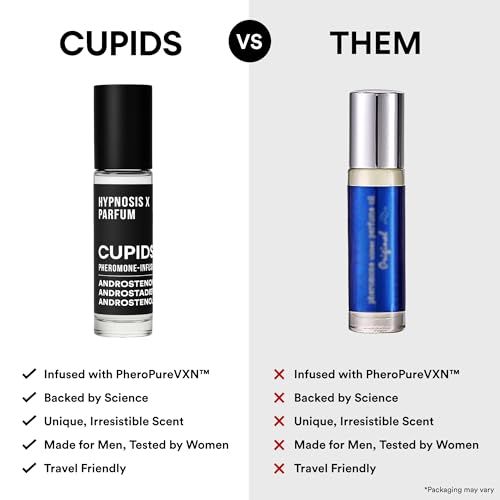 Cupids Hypnosis Roll-on 10ml for Men - Original Oil Pheromone Perfume for Men