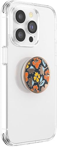 Miniatura 3 de POPSOCKETS Agarre para teléfono con soporte expandible, PopSockets para teléfono, esmalte pétalos frenesí
