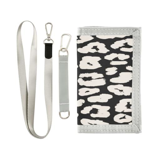 Portafogli per bambini per ragazzi e ragazze leopardato di animale Jaguar ghepardo leopardo portafoglio novità per Multicolore Taglia unica Casual pelle